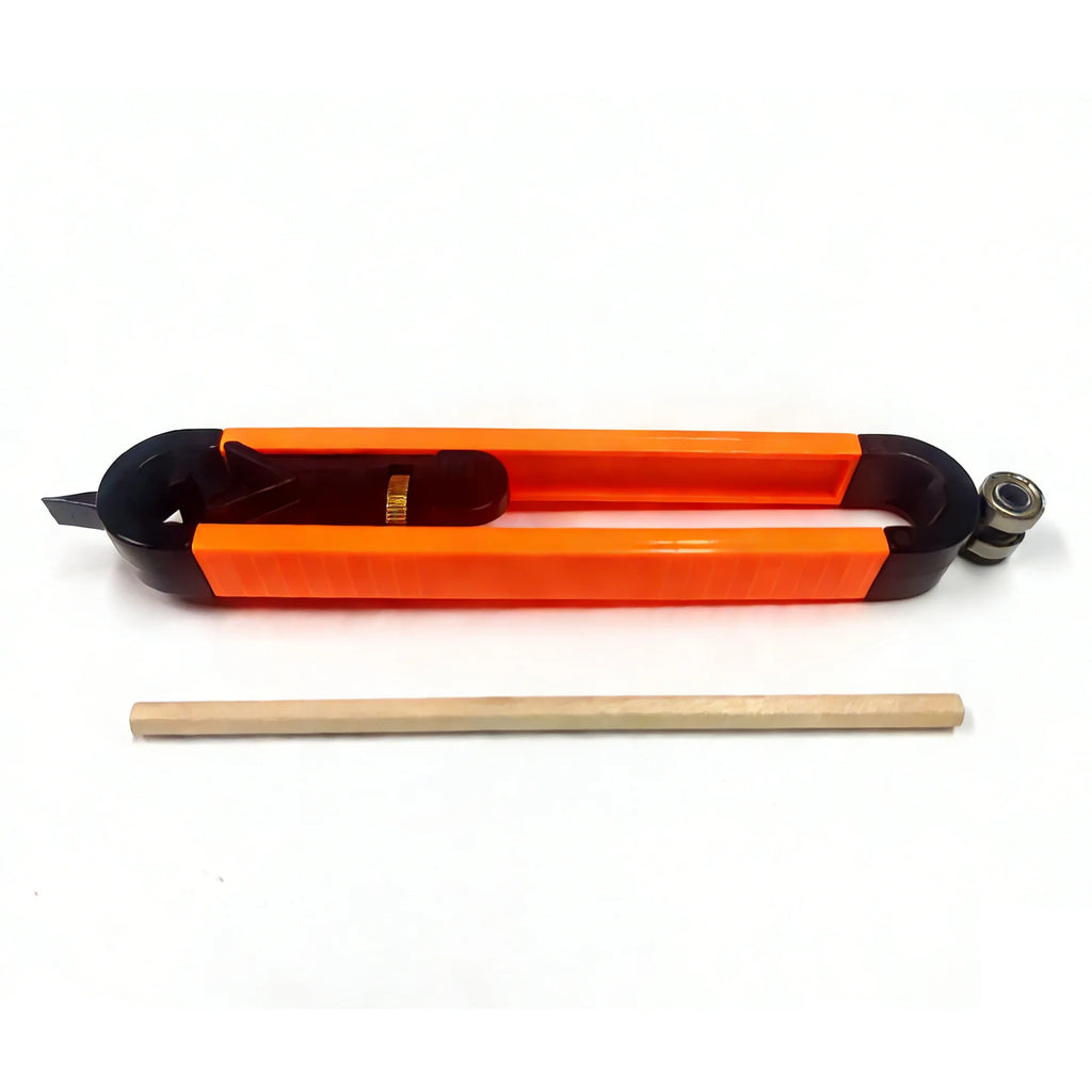 Accurate Woodworking Measurement Tool Set - Profile Scribing Ruler With Lock & Adjustable Irregularity Radian