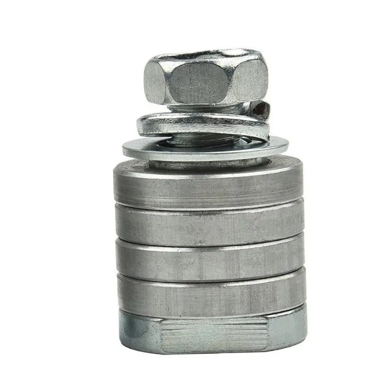 M14 M10 Angle Grinder Adapter Grooving Machine Adapter Conversion Kit Flange Metal Lock Nuts Slotting 125 150 Type