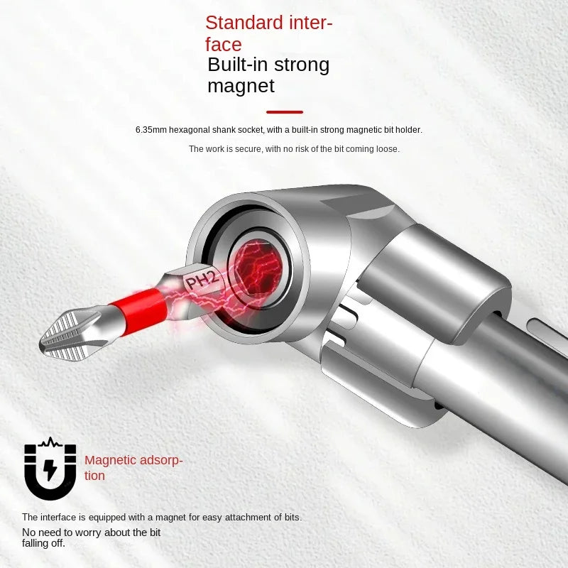 1/4 "Hex Magnetic Ring Screwdriver Bits Drill Hand Tools Drill Bit Extension Rod Quick Change Holder Drive Guide Screw Drill Tip