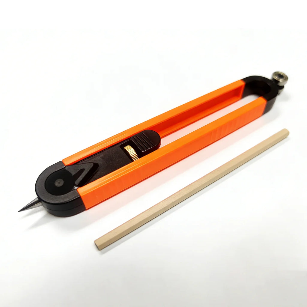 Accurate Woodworking Measurement Tool Set - Profile Scribing Ruler With Lock & Adjustable Irregularity Radian